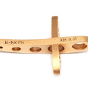 イーノス E-NO'S クロスモチーフ ダイヤモンド ピンクゴールド K18PG ダイヤモンド ペンダントトップ 十字架