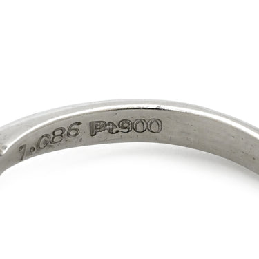ノンブランド NON BRAND ダイヤ 立爪リング プラチナシルバー Pt900 ダイヤモンド リング 指輪 3Pダイヤ 13号