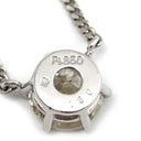 ノンブランド NON BRAND ダイヤペンダント プラチナシルバー Pt850 ダイヤモンド ネックレス 1P 1粒