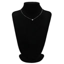 ノンブランド NON BRAND ダイヤペンダント プラチナシルバー Pt850 ダイヤモンド ネックレス 1P 1粒