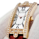 腕時計 ハリーウィンストン Harry Winston レディ アヴェニューC 330LQR AVCQHM19RR002 クオーツ レディース K18PG無垢 純正ダイヤ シェル