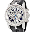 腕時計 ロジェデュブイ ROGER DUBUIS エクスカリバー クロノグラフ EX45 78 9 3.7AR 自動巻き メンズ シルバー スモールセコンド 限定