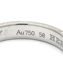 エルメス HERMES キリム リング ホワイトゴールド K18WG #58 リング 指輪 Au750 18K 18金 ジオメトリック 15.5号