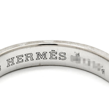エルメス HERMES キリム リング ホワイトゴールド K18WG #58 リング 指輪 Au750 18K 18金 ジオメトリック 15.5号