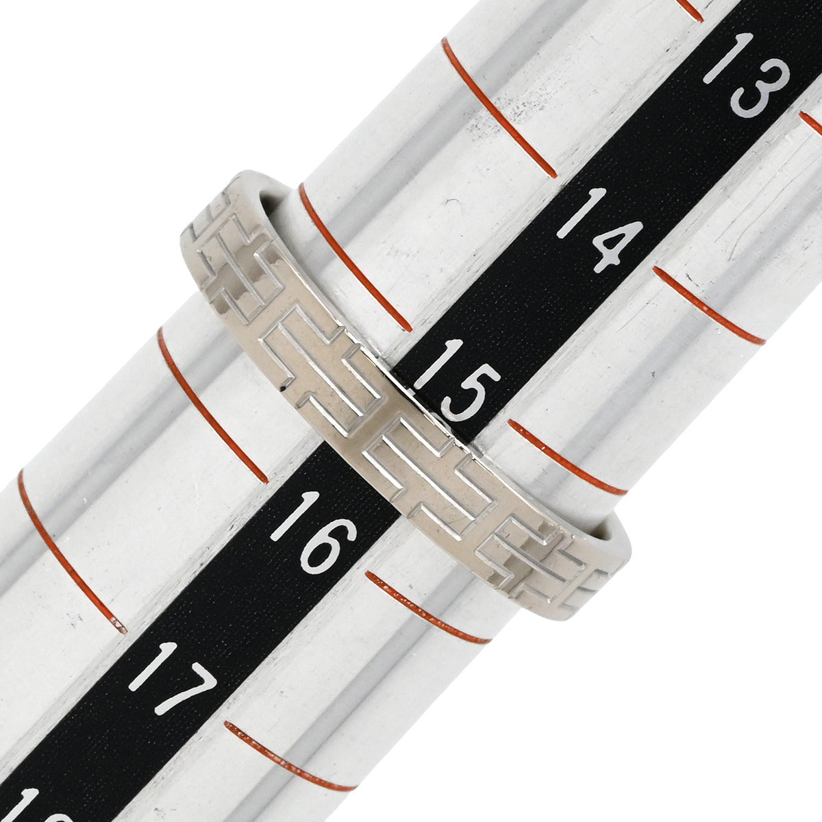 エルメス HERMES キリム リング ホワイトゴールド K18WG #58 リング