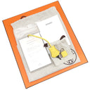 エルメス HERMES バーキン25 ミモザ オーストリッチ ハンドバッグ シルバー金具 黄色