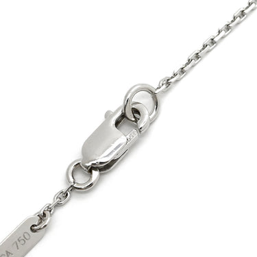 ヴァンクリーフアーペル Van Cleef & Arpels スウィート パピヨン ブレスレット VCARF80400 ホワイトゴールド×ブルー K18WG ターコイズ ブレスレット Au750 18K