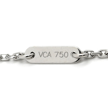 ヴァンクリーフアーペル Van Cleef & Arpels スウィート パピヨン ブレスレット VCARF80400 ホワイトゴールド×ブルー K18WG ターコイズ ブレスレット Au750 18K