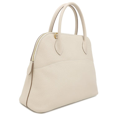 エルメス HERMES ボリード 31 クレ トリヨンクレマンス 2WAYバッグ ゴールド金具 オフホワイト ハンドバッグ ショルダー