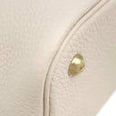 エルメス HERMES ボリード 31 クレ トリヨンクレマンス 2WAYバッグ ゴールド金具 オフホワイト ハンドバッグ ショルダー