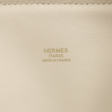 エルメス HERMES ボリード 31 クレ トリヨンクレマンス 2WAYバッグ ゴールド金具 オフホワイト ハンドバッグ ショルダー