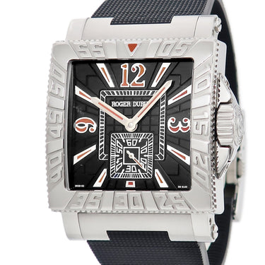 腕時計 ロジェデュブイ ROGER DUBUIS アクアマーレ GA41 14 9-K9.13C 自動巻き メンズ ブラック レッド バー アラビア バー 限定