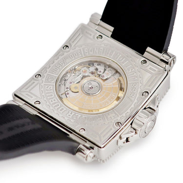 腕時計 ロジェデュブイ ROGER DUBUIS アクアマーレ GA41 14 9-K9.13C 自動巻き メンズ ブラック レッド バー アラビア バー 限定