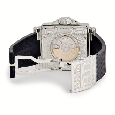 腕時計 ロジェデュブイ ROGER DUBUIS アクアマーレ GA41 14 9-K9.13C 自動巻き メンズ ブラック レッド バー アラビア バー 限定