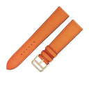 エルメス HERMES 純正 オレンジ レザー GP 腕時計パーツ 未使用 ストラップ ベルト バンド 20ｍｍ オレンジ 橙 尾錠付 金具付 SS イエローGP