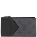 ルイヴィトン LOUIS VUITTON コインカード ホルダー M69533 モノグラムエクリプス モノグラムエクリプスキャンバス モノグラムエクリプスリバースキャンバス コインケース シルバー金具 黒 グレー 小銭入れ