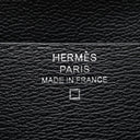 エルメス HERMES ベアンスフレ ブラック アリゲーター 長財布 シルバー金具 新品 未使用 黒 クロコ 二つ折り財布