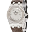 腕時計 オーデマピゲ AUDEMARS PIGUET ロイヤルオーク レディ 67600ST.OO.D080VS.01 クオーツ レディース バー 波模様ギヨシェ デイト