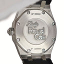 腕時計 オーデマピゲ AUDEMARS PIGUET ロイヤルオーク レディ 67600ST.OO.D080VS.01 クオーツ レディース バー 波模様ギヨシェ デイト