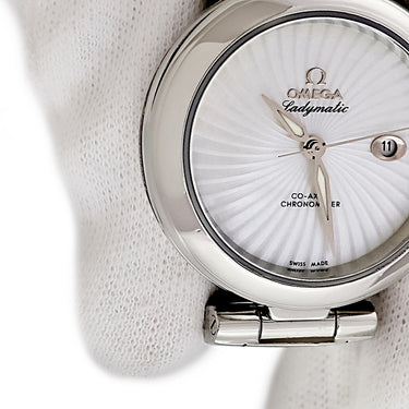 腕時計 オメガ OMEGA デ ヴィル レディーマティック 425.33.34.20.05.001 自動巻き レディース OH済 シェル スーパーノヴァ