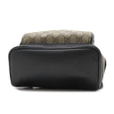 グッチ GUCCI スモール バックパック 429020 ベージュ×ブラック GGスプリームキャンバス レザー リュック・デイパック ブラック金具