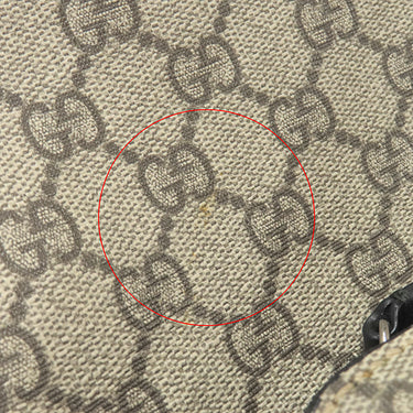 グッチ GUCCI スモール バックパック 429020 ベージュ×ブラック GGスプリームキャンバス レザー リュック・デイパック ブラック金具