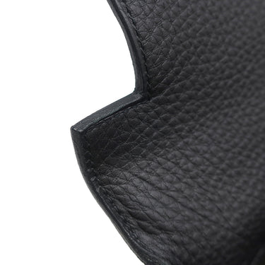 エルメス HERMES ケリー25 内縫い ブラック トゴ 2WAYバッグ ゴールド金具 黒 ショルダー