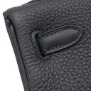 エルメス HERMES ケリー25 内縫い ブラック トゴ 2WAYバッグ ゴールド金具 黒 ショルダー