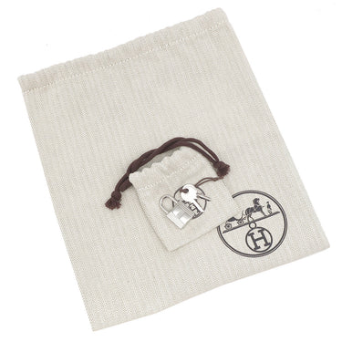 エルメス HERMES ピコタンロックPM ブルーニュイ トリヨンクレマンス ハンドバッグ シルバー金具 紺