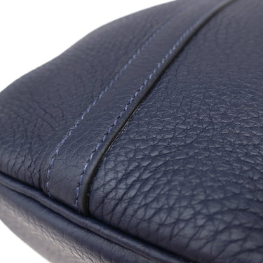 エルメス HERMES ピコタンロックPM ブルーニュイ トリヨンクレマンス ハンドバッグ シルバー金具 紺