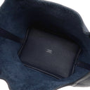 エルメス HERMES ピコタンロックPM ブルーニュイ トリヨンクレマンス ハンドバッグ シルバー金具 紺