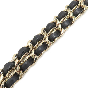 シャネル CHANEL マトラッセ トップハンドル スモール AS4470 ブラック カーフ 2WAYバッグ ゴールド金具 黒 チェーンショルダー