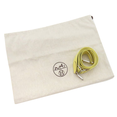 エルメス HERMES エヴリン3 PM ジョーヌプッサン ヴォーエプソン ショルダーバッグ シルバー金具 黄色