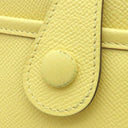 エルメス HERMES エヴリン3 PM ジョーヌプッサン ヴォーエプソン ショルダーバッグ シルバー金具 黄色