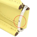 エルメス HERMES エヴリン3 PM ジョーヌプッサン ヴォーエプソン ショルダーバッグ シルバー金具 黄色