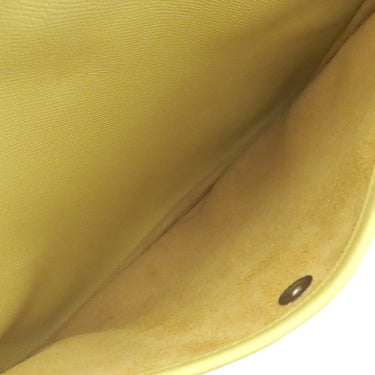 エルメス HERMES エヴリン3 PM ジョーヌプッサン ヴォーエプソン ショルダーバッグ シルバー金具 黄色