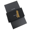 サンローラン SAINT LAURENT チェーンポーチ 669907 ブラック レザー ポーチ ゴールド金具 黒 パイソン型押し