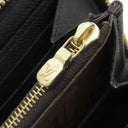 ルイヴィトン LOUIS VUITTON ポルトフォイユ クレマンス M82336 モノグラムリバース モノグラムリバースキャンバス 長財布 ゴールド金具 茶 ベージュ ラウンドジップ