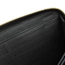 ルイヴィトン LOUIS VUITTON ジッピー ウォレット M61864 ノワール モノグラムアンプラント 長財布 ゴールド金具 黒 ラウンドファスナー