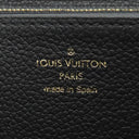 ルイヴィトン LOUIS VUITTON ジッピー ウォレット M61864 ノワール モノグラムアンプラント 長財布 ゴールド金具 黒 ラウンドファスナー