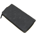 ルイヴィトン LOUIS VUITTON ジッピー ウォレット M61864 ノワール モノグラムアンプラント 長財布 ゴールド金具 黒 ラウンドファスナー