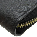 ルイヴィトン LOUIS VUITTON ジッピー ウォレット M61864 ノワール モノグラムアンプラント 長財布 ゴールド金具 黒 ラウンドファスナー