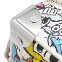 ルイヴィトン LOUIS VUITTON ミニ ソフトトランク M82008 モノグラムコミック モノグラムコミックキャンバス ショルダーバッグ シルバー金具 白 マルチカラー