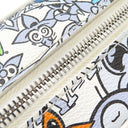 ルイヴィトン LOUIS VUITTON ミニ ソフトトランク M82008 モノグラムコミック モノグラムコミックキャンバス ショルダーバッグ シルバー金具 白 マルチカラー