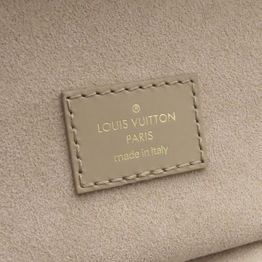ルイヴィトン LOUIS VUITTON ヴァニティ PM M45608 トゥルトレール モノグラムアンプラント ショルダーバッグ ゴールド金具 グレージュ