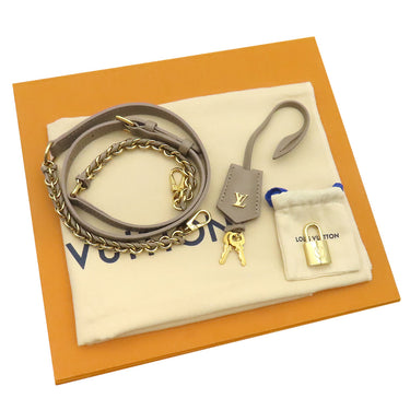 ルイヴィトン LOUIS VUITTON ヴァニティ PM M45608 トゥルトレール モノグラムアンプラント ショルダーバッグ ゴールド金具 グレージュ