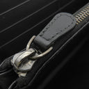 ボッテガヴェネタ BOTTEGA VENETA イントレチャート ラウンドファスナー 長財布 114076V001N1000 ブラック ラムスキン 長財布 ガンメタル金具 黒