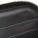 ボッテガヴェネタ BOTTEGA VENETA イントレチャート ラウンドファスナー 長財布 114076V001N1000 ブラック ラムスキン 長財布 ガンメタル金具 黒