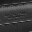 ボッテガヴェネタ BOTTEGA VENETA イントレチャート ラウンドファスナー 長財布 114076V001N1000 ブラック ラムスキン 長財布 ガンメタル金具 黒