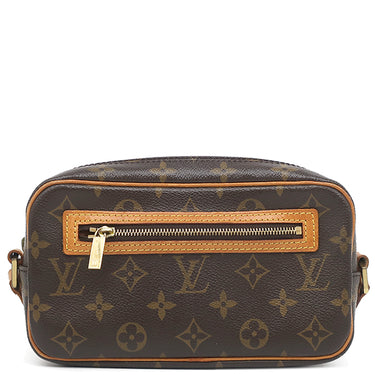 ルイヴィトン LOUIS VUITTON ポシェット シテ M51183 モノグラム モノグラムキャンバス ショルダーバッグ ゴールド金具 肩掛け